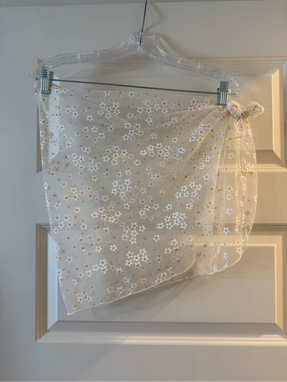 White Mesh Sarong